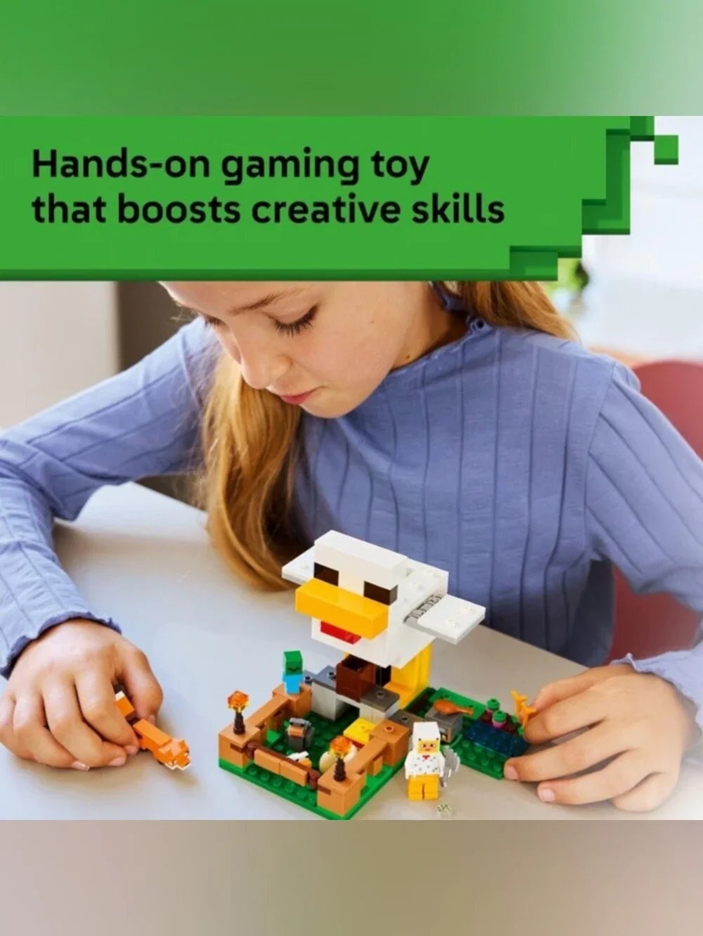 LEGO Minecraft Chicken Farm Set. NWT Ages 7+ 233 PCS